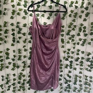 Satin Midi Dress